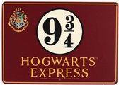 Harry Potter - Platform 9 3/4 Small Tin Sign