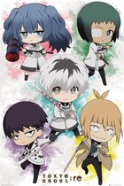 Maxi Poster Tokyo Ghoul Chibi Characters 61cm x 91.5cm