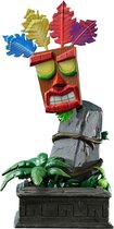 First4Figures - Crash Bandicoot (Mini masque Aku Aku) Statue en résine