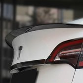 Tesla Model 3 Spoiler Glanzend Zwart | D2H | Performance Sport Achterspoiler Spoiler Auto Exterieur Accessoires | Kofferbak Lip Carbon Fiber Abs Spoiler Auto styling