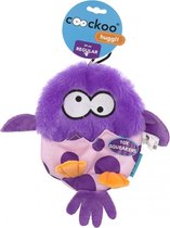 Coockoo Huggl squeakers Paars 24x18cm