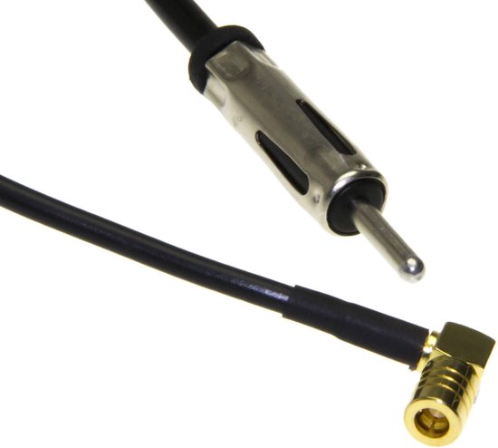 aantal kopen weigeren Autoantenne-adapter DAB/FM-splitter DIN 150 Ω, SMB-stekker DAB+ Splitter |  bol.com