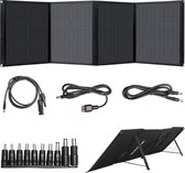 Faseras Complete Draagbare Zonnepaneel - 100W - 18V - Opvouwbaar - Oplader - Mono Kristallijne