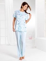 CYBÉLE NIGHT YAMA Pyjama Blue Flower print maat 46