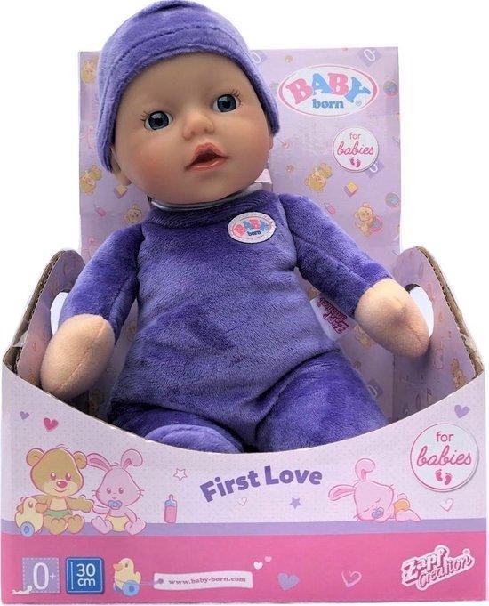 piek complexiteit Contract Baby Born First Love pop paars | bol.com