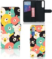 Wallet Bookcase Sony Xperia 1 II Telefoonhoesje Bears