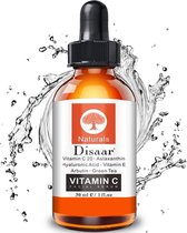 Vitamine C Serum van DISAAR - Vitamine E - Hyaluron Zuur - Anti Aging - Huidverzorging tijdens of na Microneedling - Anti Rimpel