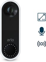 Arlo Videodeurbel | 1080p HD video, 25% groter gezichtsveld, Belt Direct je Mobiel Op, Smart-sirene, dag- en nachtvisie, SMART-app, AVD1001 Arlo Videodeurbel | 1080p HD video, 25% groter gezichtsveld, Belt Direct je Mobiel Op, Smart-sirene, dag- en nachtvisie, SMART-app, AVD1001