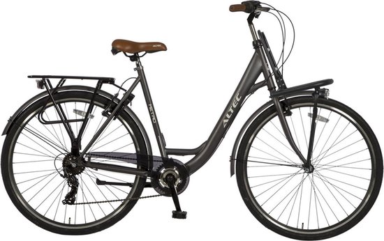 Crown Istanbul Transportfiets 28 inch 53cm 3v Zwart | bol.com