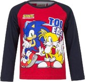 Sonic the Hedgehog shirt rood 3 jaar
