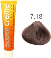 Subtil Haarverf Creme Hair Coloring Cream 7.18