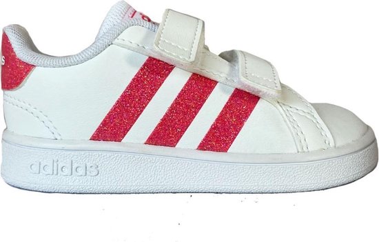 Witte adidas Sneakers Gran Court Kids Klittenband | bol.com