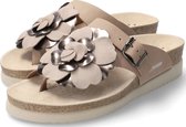 Mephisto Helen flower - dames sandaal - Light taupe - maat 43 (EU) 9 (UK)