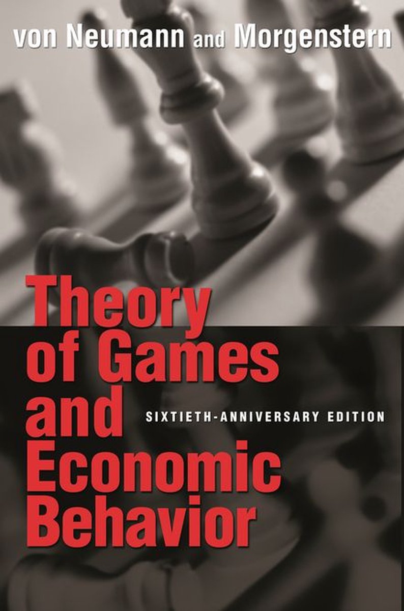 Omslag van Theory of Games and Economic Behavior (60th Anniversary Commemorative Edition)