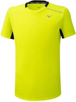 Mizuno Sportshirt - Maat S  - Mannen - geel/zwart