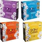 Spellenbundel - Dobbelspel - 4 Stuks - Rory's Story Cubes Actions, Emergency, Original & Mystery