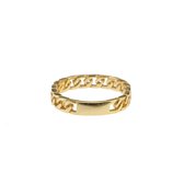 Lauren Sterk Amsterdam - ring - chain - large - verguld goud - coating