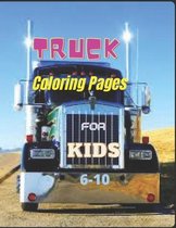 Truck Coloring Pages for Kids 6-10