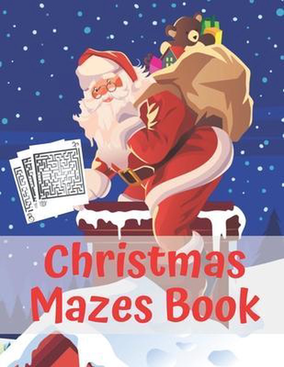 Christmas Mazes Book van Micheal Drawing