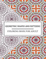 Geometric Shapes And Patterns Coloring Book For Adult
