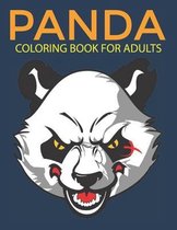 Panda coloring book for adults