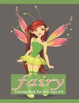 Fairy Coloring Book for Girls Ages 4-8