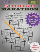 252 Marathon Sudoku Puzzles -*** 3 Star Level - Test Your Skills - Sharpen Your Mind - Volume 1