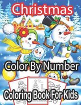 Christmas Color By Number Coloring Book For Kids