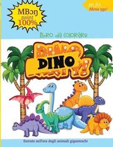 libro da colorare dino