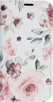 Design Softcase Booktype iPhone 11 Pro Max hoesje - Bloemen