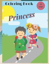 Princess Coloring Book