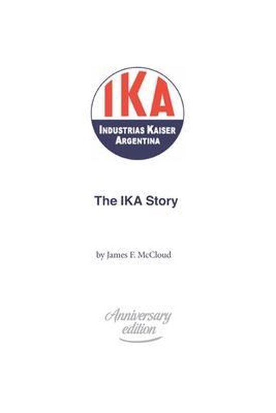 The IKA Story - cover