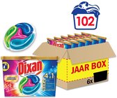 Dixan 4in1 Discs Color Wascapsules - Wasmiddel Capsules - Voordeelverpakking - 6 x 17 wasbeurten