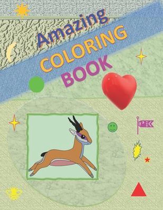 Amazing coloring book - cover