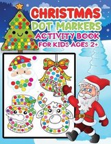 christmas dot markers activity book for kids ages 2+