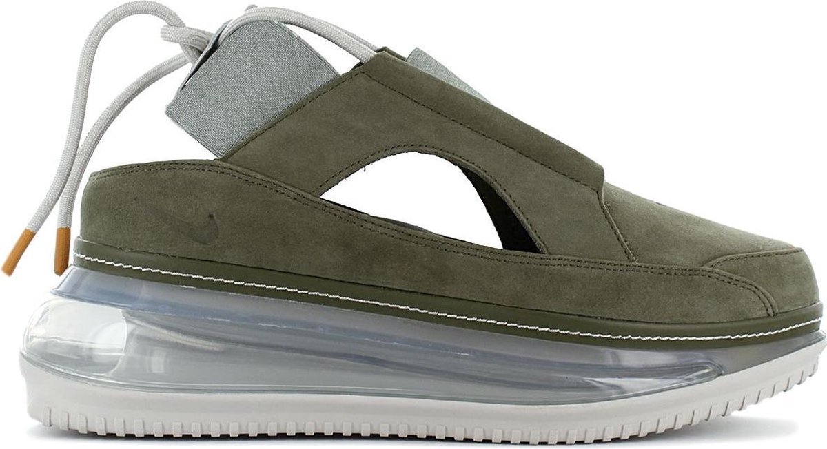 Nike Air Max FF 720 - Dames Leer Sneakers Sandalen schoenen Olive Groen  AO3189-201 -... | bol