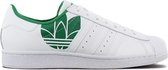 Adidas - Sportschoenen - Unisex - Superstar - white,green