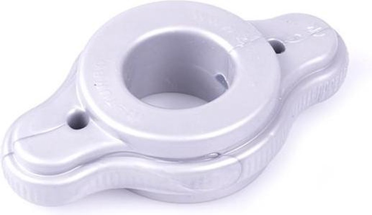 ZiZi - Turbo - Vibrerende Cockring met 2 bullet vibrators - Zilver