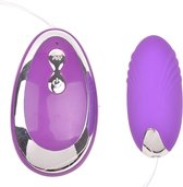 Vibration Egg 20 Trilstanden Paars -  Sensationeel - Vibrator ei met afstandbediening - Stimulerend voor vrouwen - 20 trilstanden - Stimulerend voor clitoris - G-spot - Koppels - S