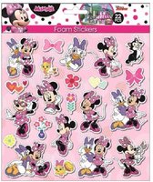 Disney Stickervel Minnie Mouse Junior 24 X 20,5 Cm Foam 22 Stuks