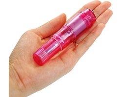 Pocket Size Vibrator Roze - Lekker gevoel - Stimulerend voor clitoris - Makkelijk in gebruik - Stimulerend voor vrouwen - Spannend voor koppels - Sex speeltjes - Sex toys - Erotiek - Sexspelletjes voor mannen en vrouwen - Seksspeeltjes