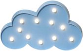 Glim® LED lamp 3D Blauwe Wolk – Warm wit licht – Nachtlampje kinderen – Home decoratie