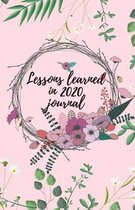 Lessons learned in 2020 journal