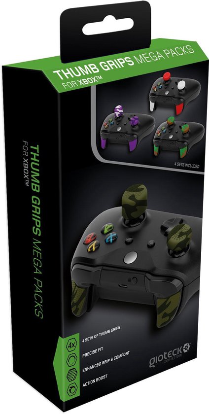 Gioteck TGMP - Thumb Grips pour Xbox One - Megapack  Protection/Bouchons/Capuchons pour... | bol.com