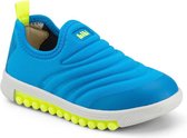 Bibi - Unisex Sneakers -  Roller New Lichtblauw/Fluor - maat 25