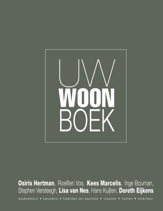 UW woonboek 2021 - cover