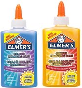 Set Elmer’s Glitter Glue Colour changing Blue to Purple / Yellow to Red