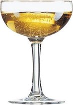 Elegance champagneglas - champagnecoupe - coupe 16cl - 12 stuks