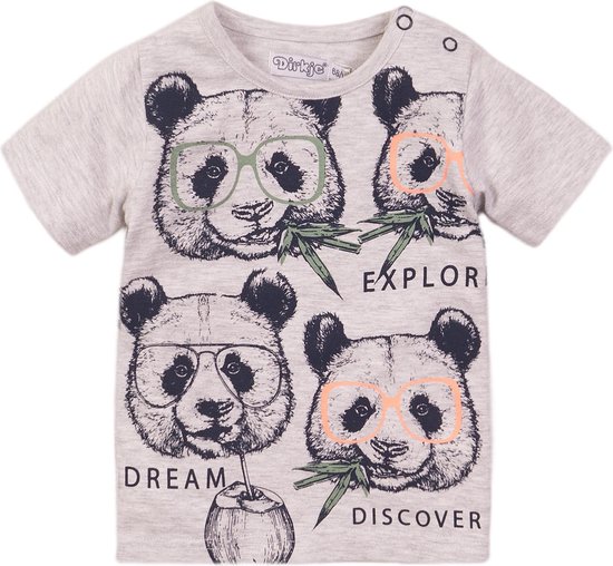 Dirkje E-PANDA Baby Jongens T-Shirt - Maat 62