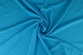 Lycra stof - Aqua blauw - 10 meter